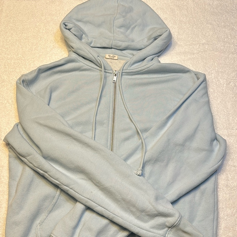 Brandy Melville Regular fit zip up hoodie
